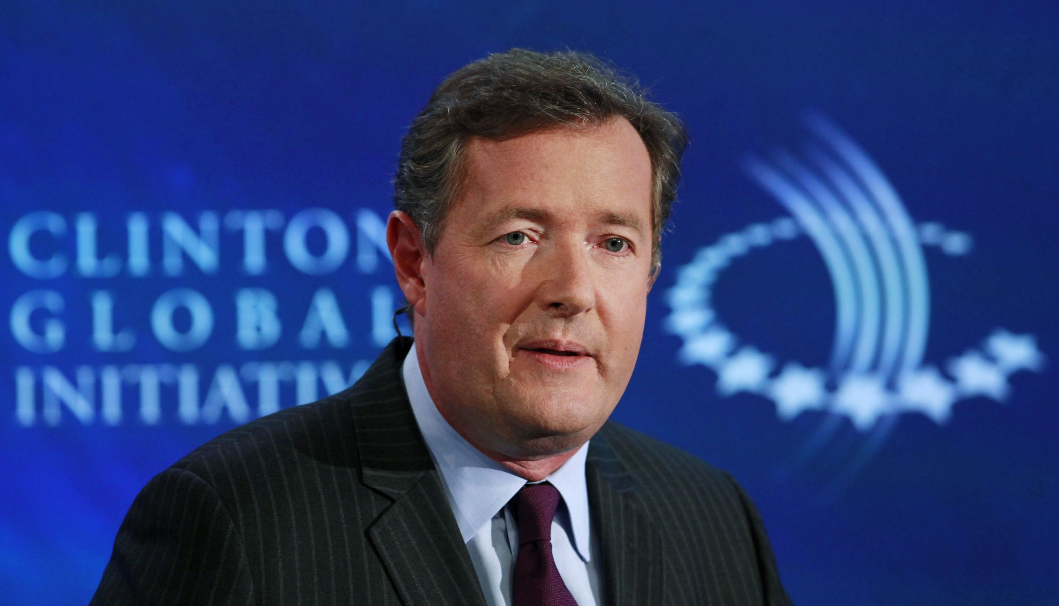 Television host Piers Morgan during the Clinton Global Initiative 2012 (CGI) in New York City, on Sept. 25, 2012. (Andrew Burton—Reuters)
