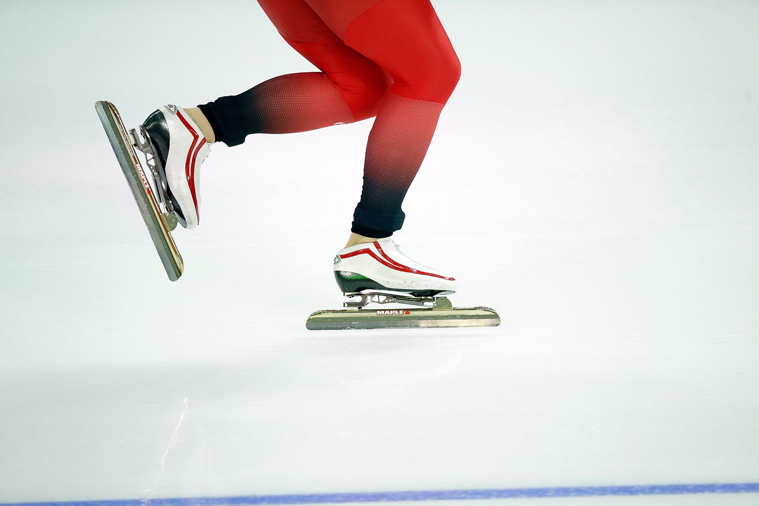 Norway's Mari Hemmer competes in the women's 3,000-meter speedskating race at the Adler Arena Skating Center, Feb. 9, 2014.