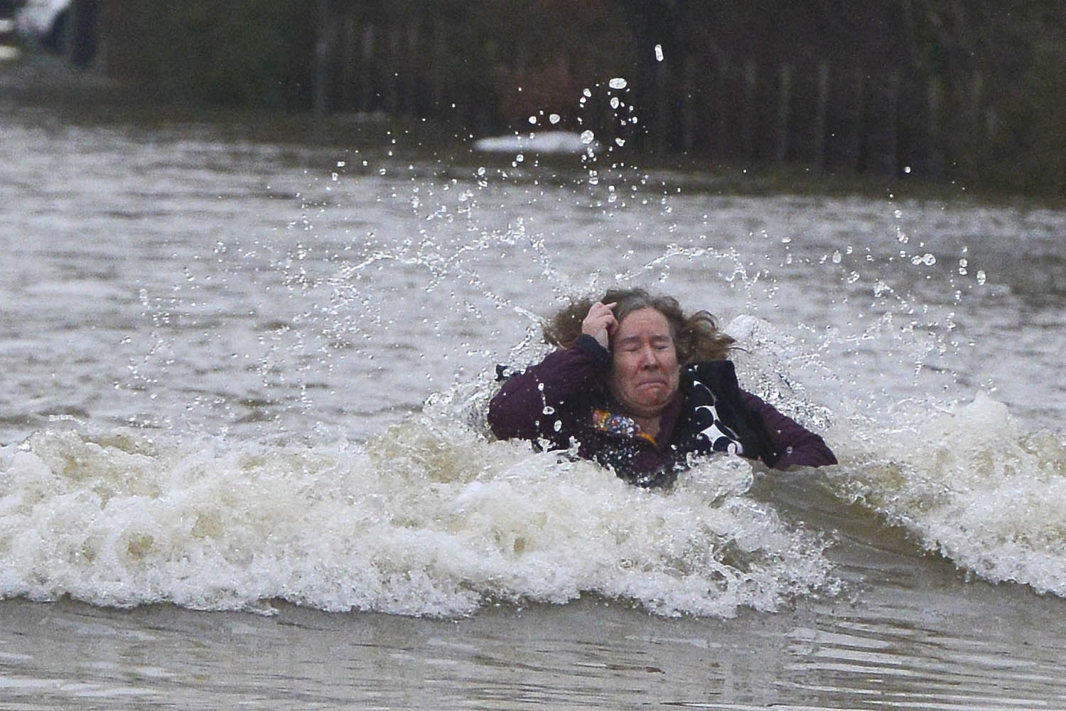 Swollen Thames River Forces Evacuations