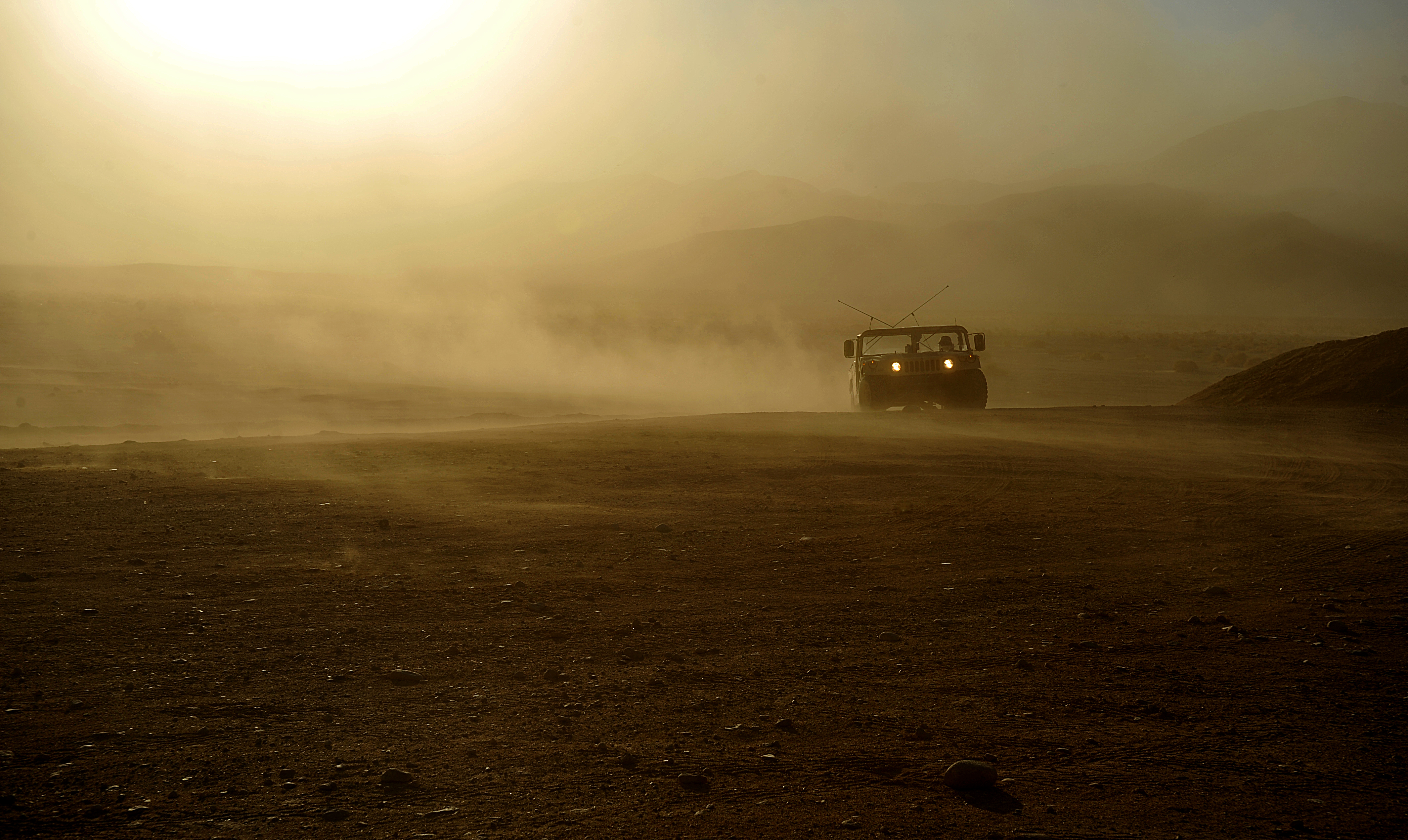 SEALs are seeking instructors to train them to drive through the world's deserts. (Master Sgt. Russell E. Cooley IV)