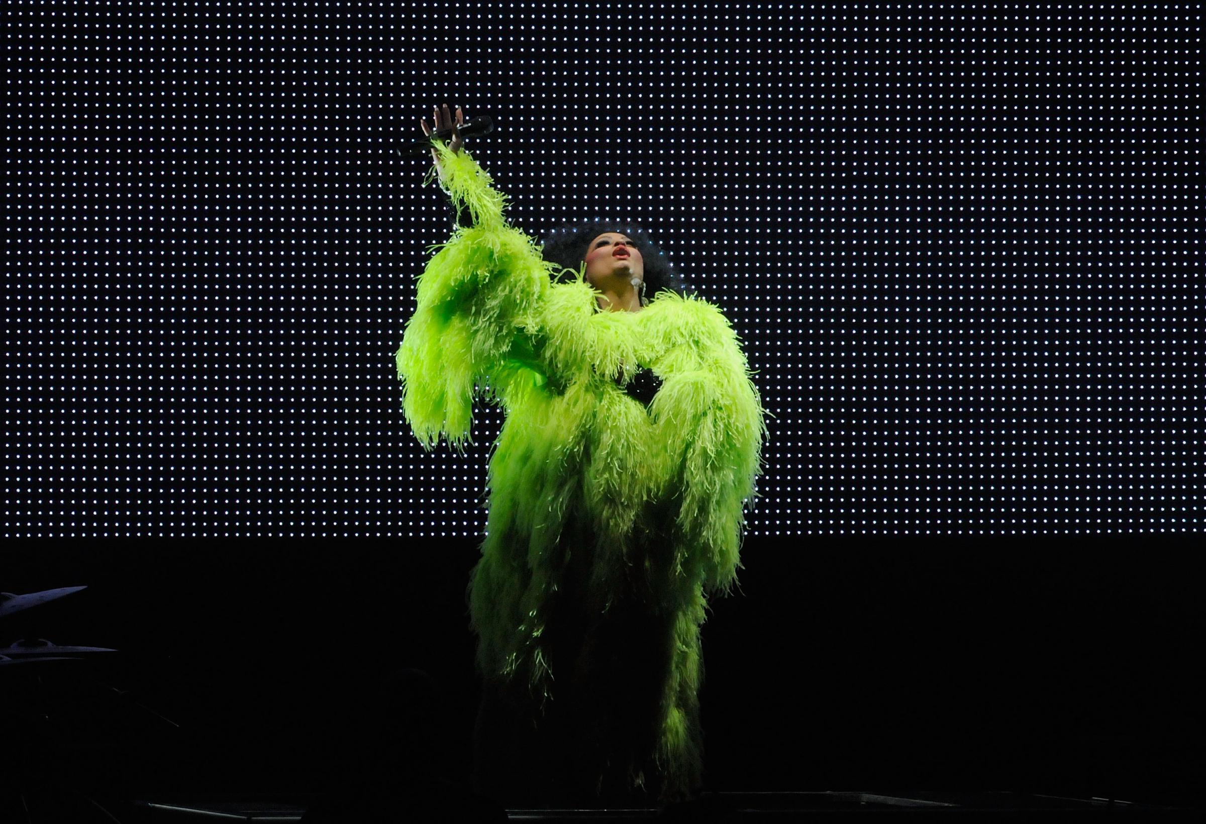 Diana Ross Performs At The Nokia Theatre L.A. Live