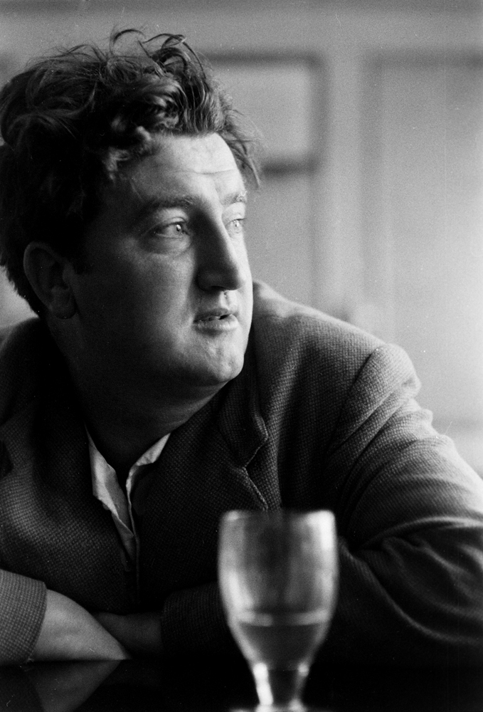 Ragged poet who appears often in O'Casey's works lives in the bohemian figure of Brendan Behan who, as Sean did, came from the slums and writes plays, poems and ballads.