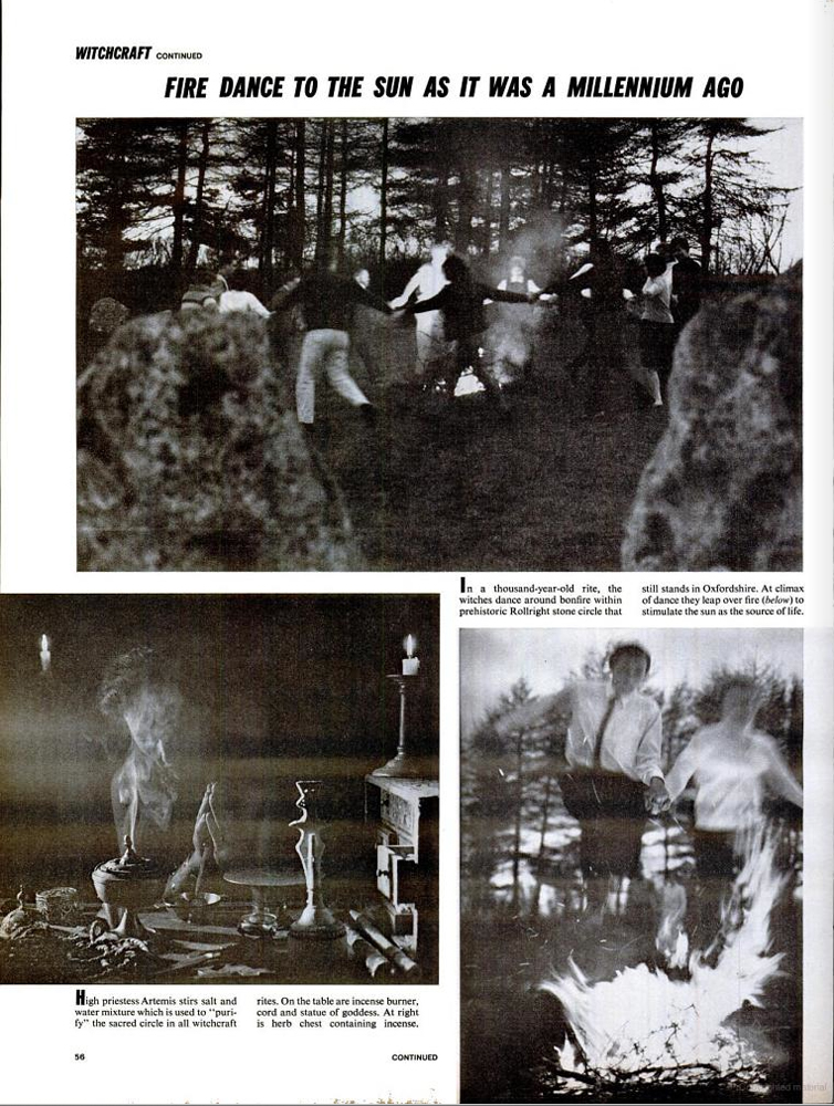 LIFE magazine, November 13, 1964; 'Real Witches at Work.'