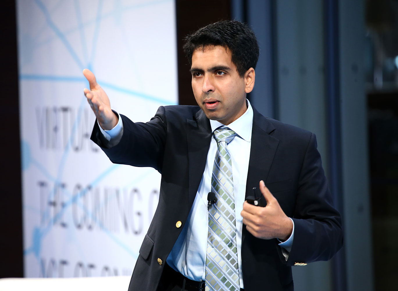 Founder of the Khan Academy Sal Khan, Sept. 17, 2013. (Neilson Barnard&mdash;Getty Images)