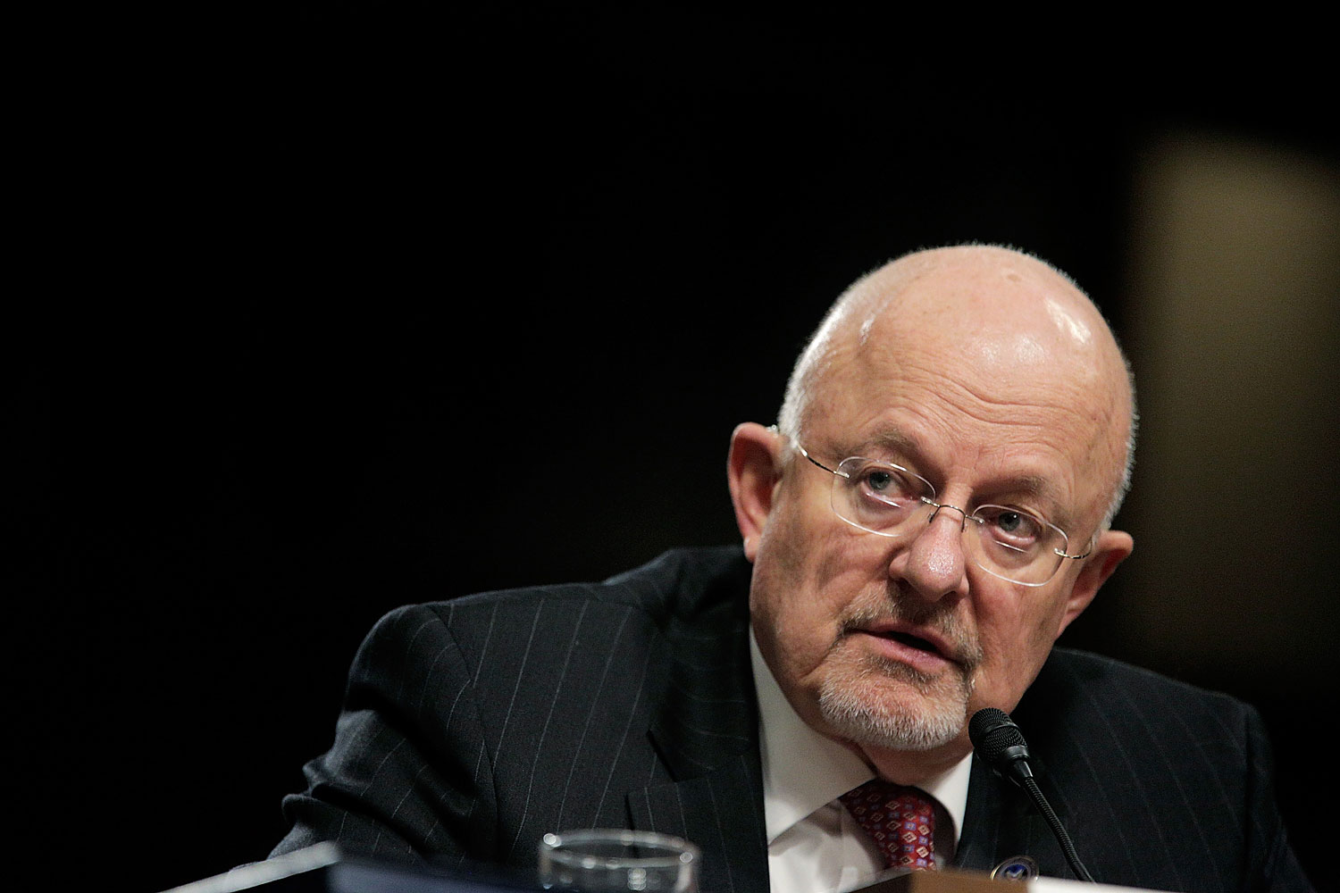 Director Of Nat'l Intelligence James Clapper Testifies At Senate Armed Services Hearing