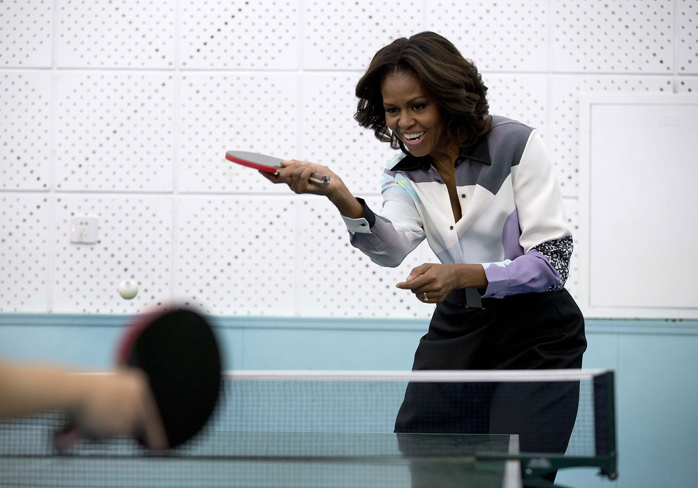 First Lady Michelle Obama Travels to China - Day 2