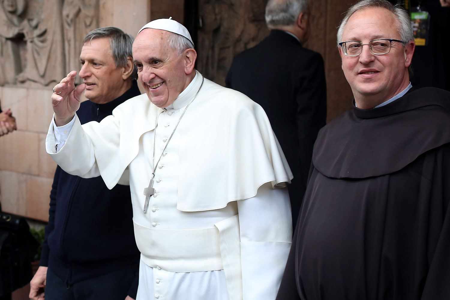 Pope Francis Meets Relatives of the Mafia's Victims