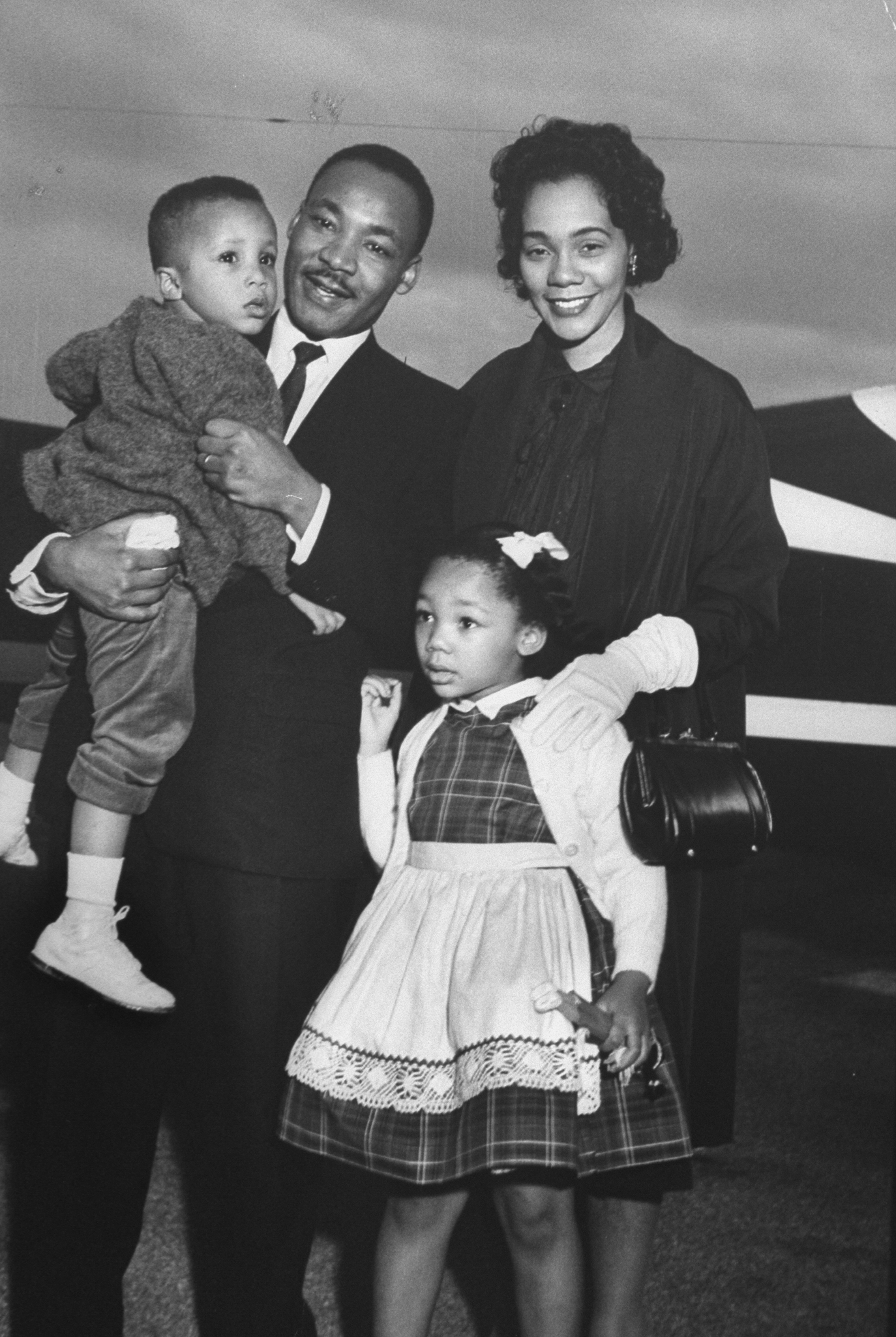 Martin Luther King Greeted By Family After Jail Release