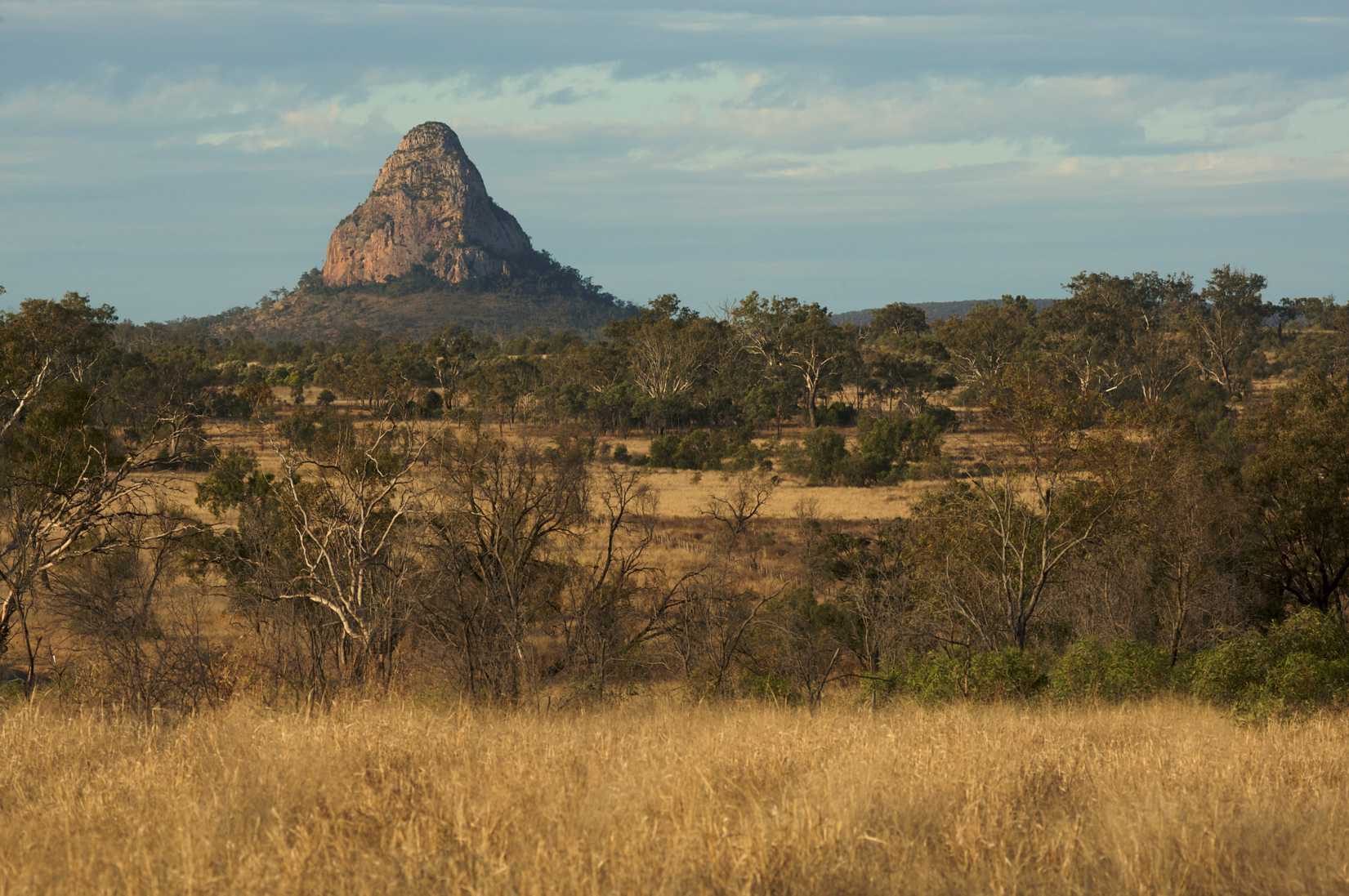 A rock outcrop in the outback of Queensland, Australia. (Tim Laman—National Geographic/Getty Images)