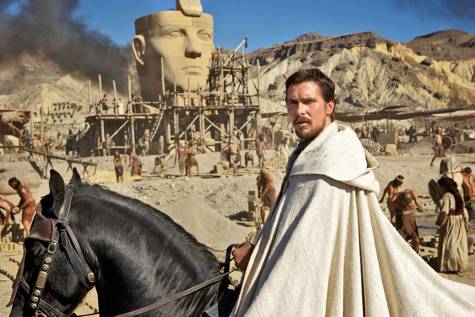 Exodus (late 2014)
                              Avowed non-Christian Ridley Scott is currently in the desert filming with star Christian Bale; they may want to call Scorsese for advice