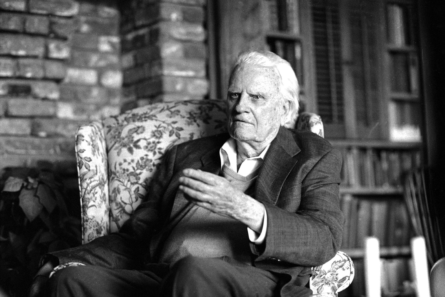 In his lifetime, Billy Graham has preached the Gospel in person to audiences that total 215 million people. (Diana Walker for TIME)