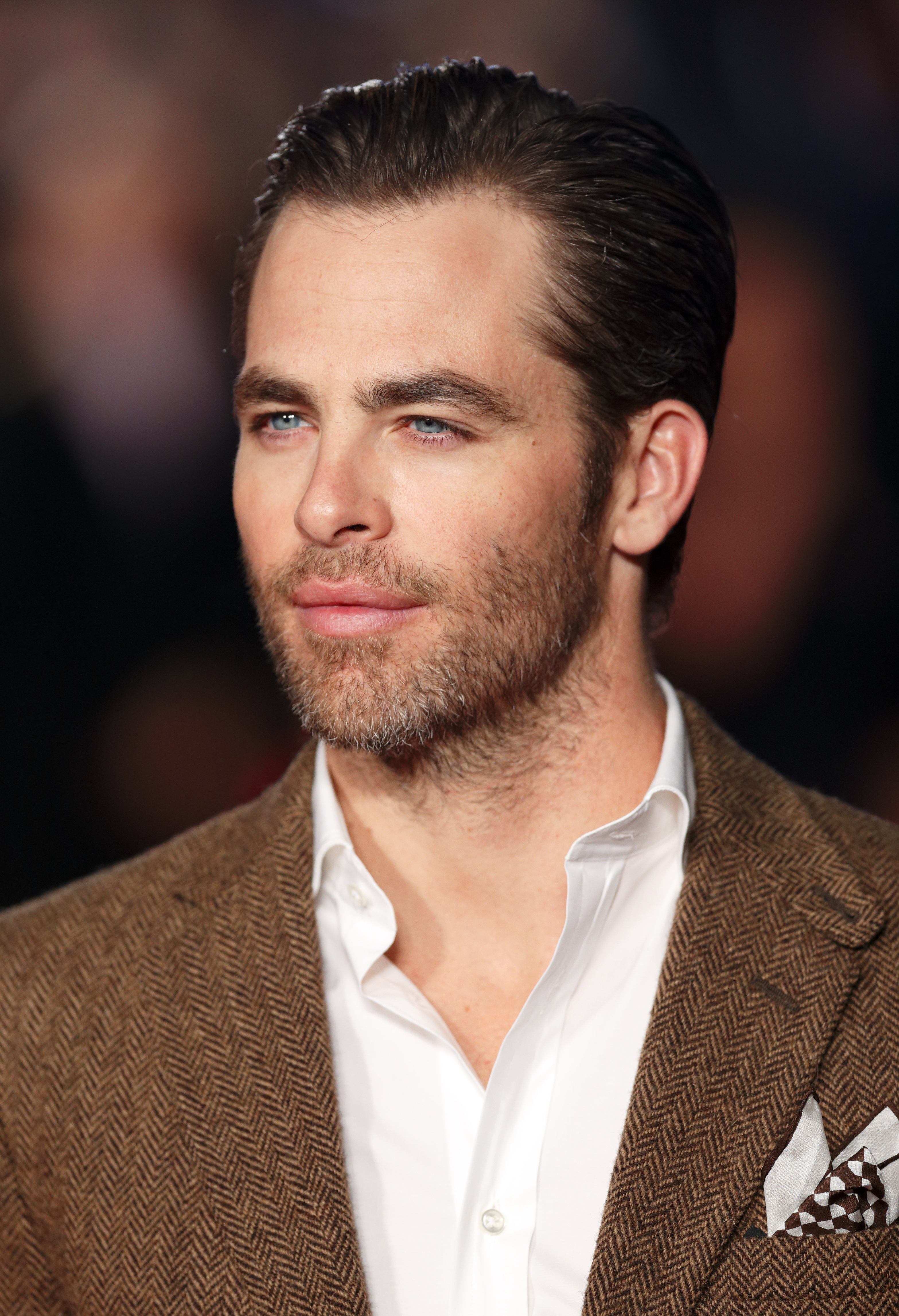 Chris Pine attends the UK Premiere of 'Jack Ryan: Shadow Recruit' at Vue Leicester Square on Jan. 20, 2014 in London. (Max Mumby—Indigo/Getty Images)