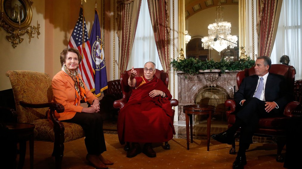 Dalai Lama Gives Prayer On Senate Floor Time
