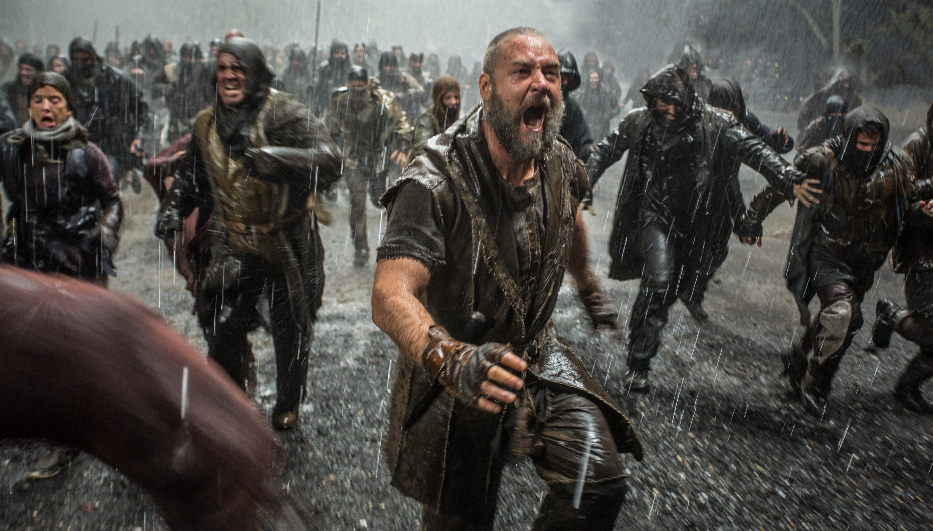Russell Crowe in a scene from <i>Noah</i> (Niko Tavernise—Paramount Pictures/AP)
