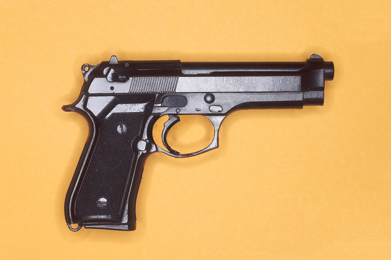A stock image of a handgun