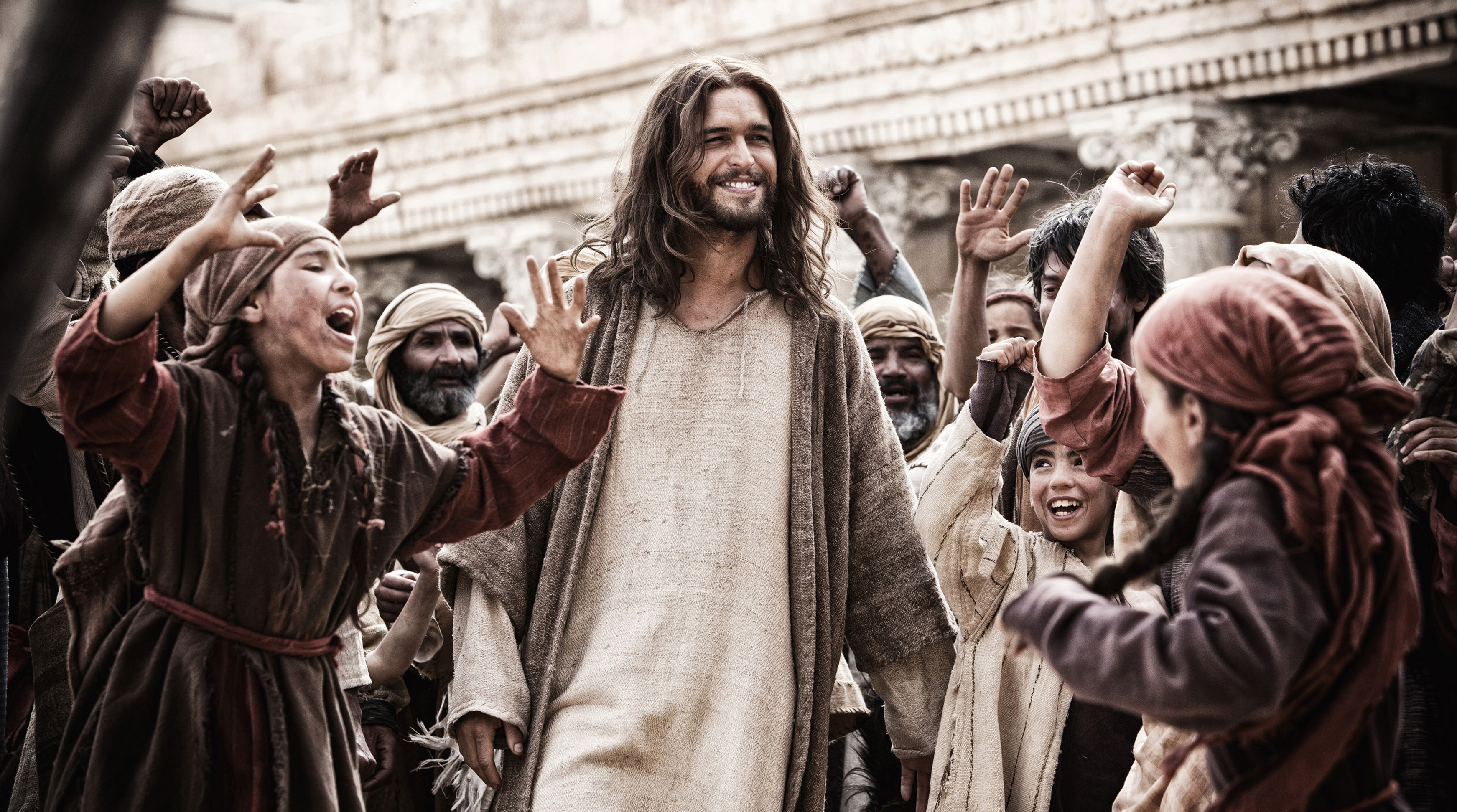 Diogo Morgado as Jesus in "Son of God." 