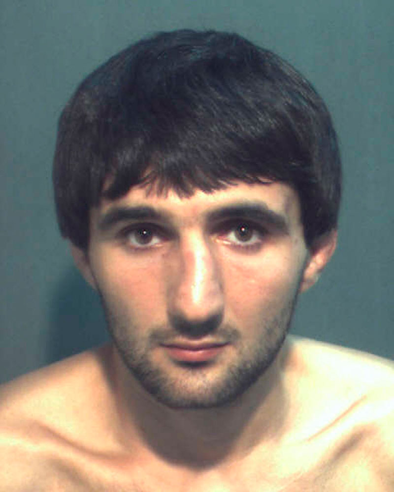 Ibragim Todashev in an undated booking photo courtesy of the Orange County Corrections Department.