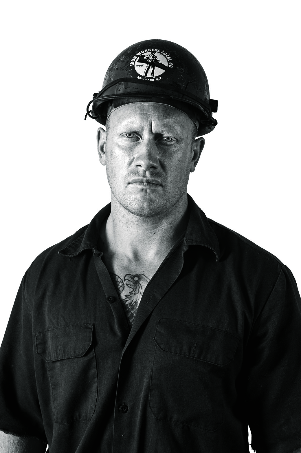 One World Trade Center ironworker Jim Brady (Craig Blankenhorn for TIME)