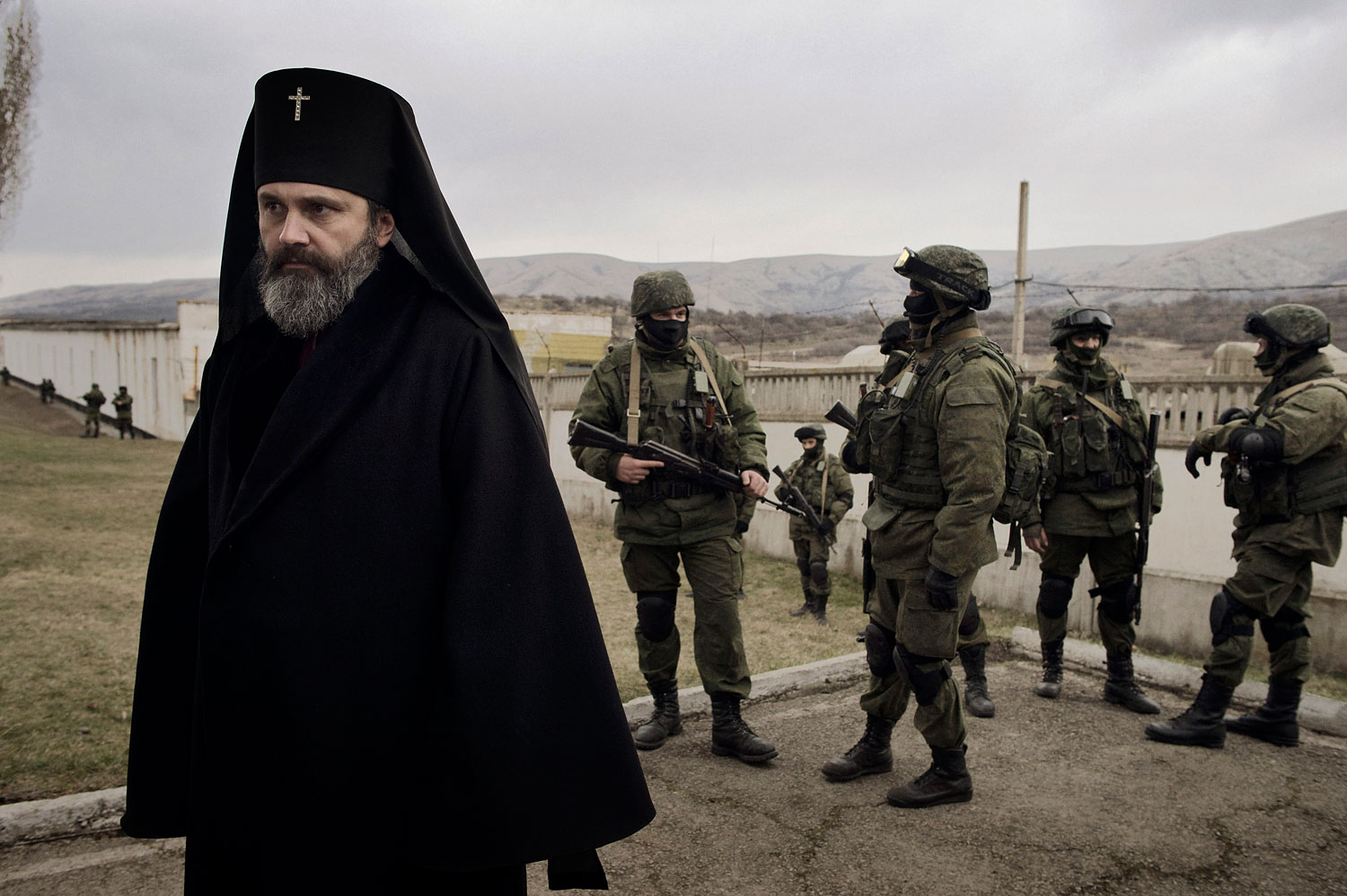 Archbishop Kliment, in Simferopol, Ukraine, March 2, 2014. (Yuri Kozyrev—NOOR for TIME)