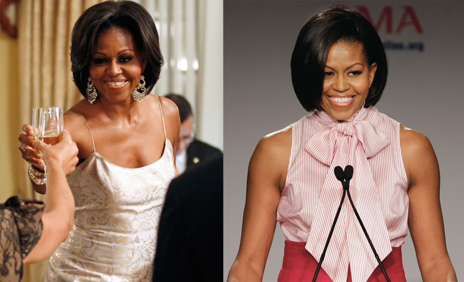 Michelle Obama wearing L'Wren Scott