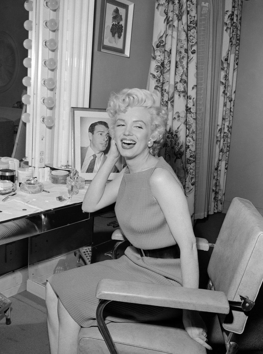 Marilyn Monroe in Dressing Room