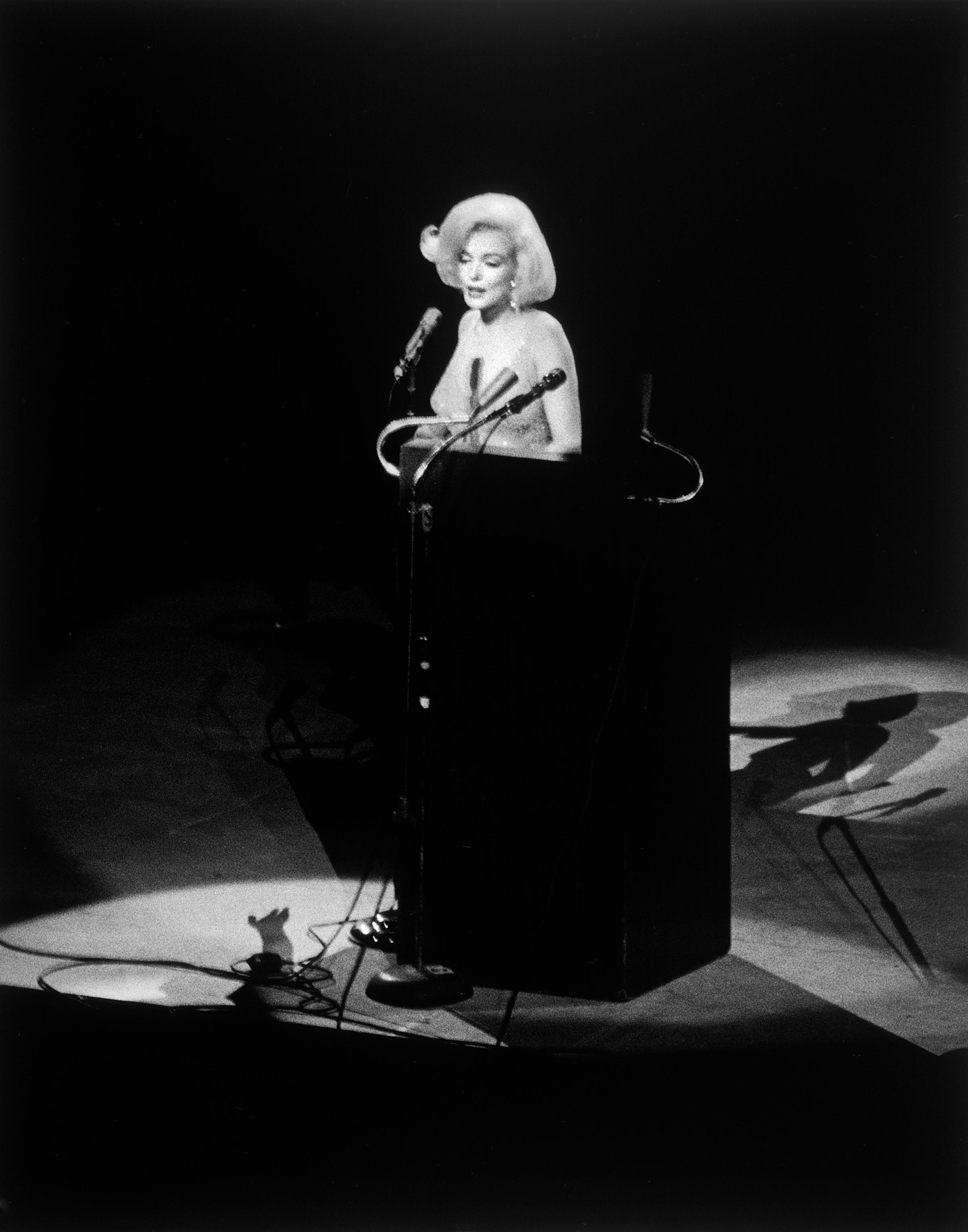 Monroe's famous rendition of "Happy Birthday," which she sang to President John F. Kennedy at Madison Square Garden on May 19, 1962.