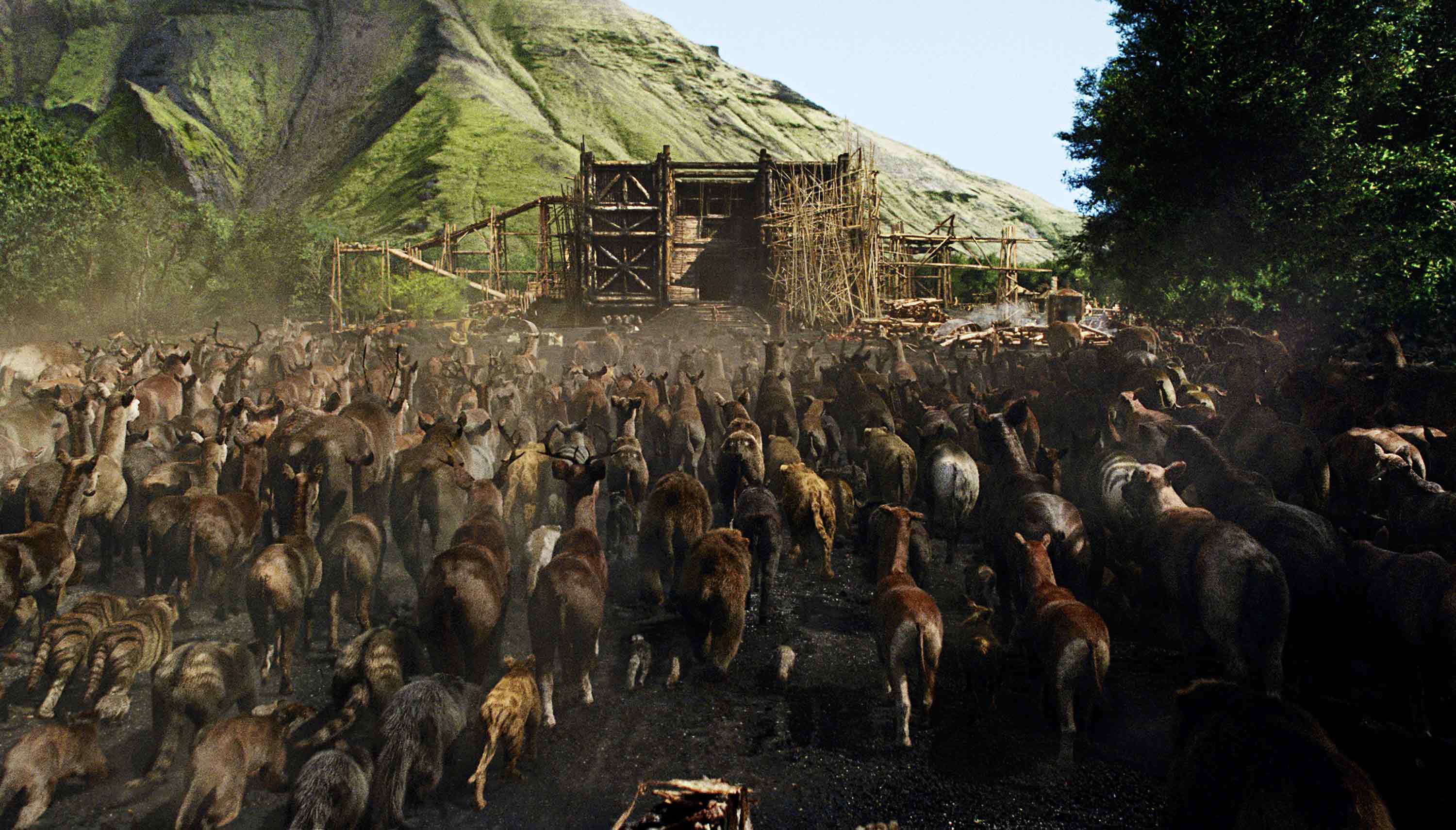 Two by two <em>Aronofsky used digital animals instead of live ones to make Noah</em> (Paramount)