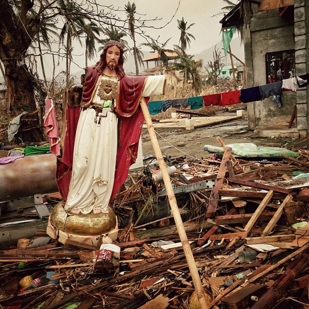 Typhoon aftermath in the Philippines city of Tacloban, November 15, 2013.