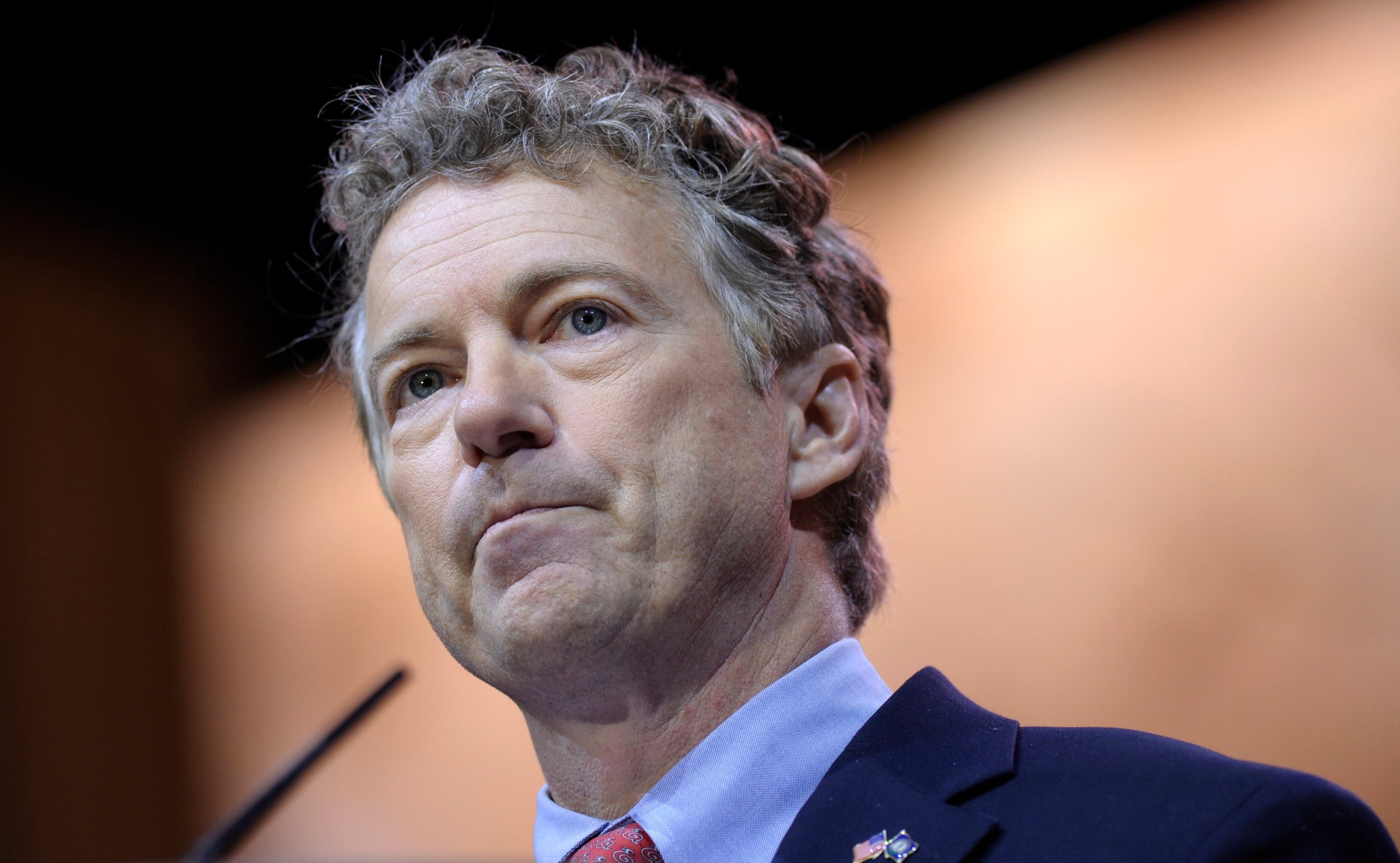 Senator Rand Paul speaks at the Conservative Political Action Committee annual conference in National Harbor, Md., on March 7, 2014.