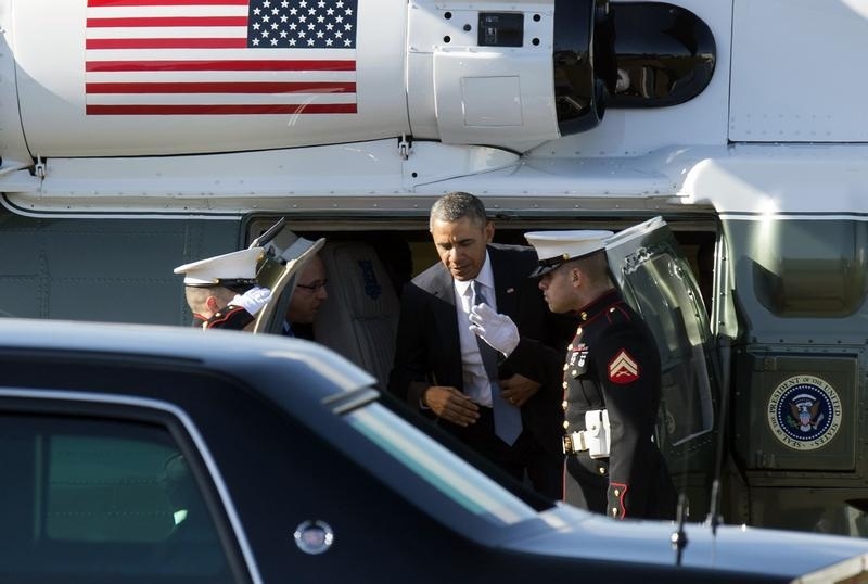 U.S. President Barack  is on a week-long trip to the Netherlands, Belgium, Italy and Saudi Arabia. (© Paul Vreeker – Reuters)