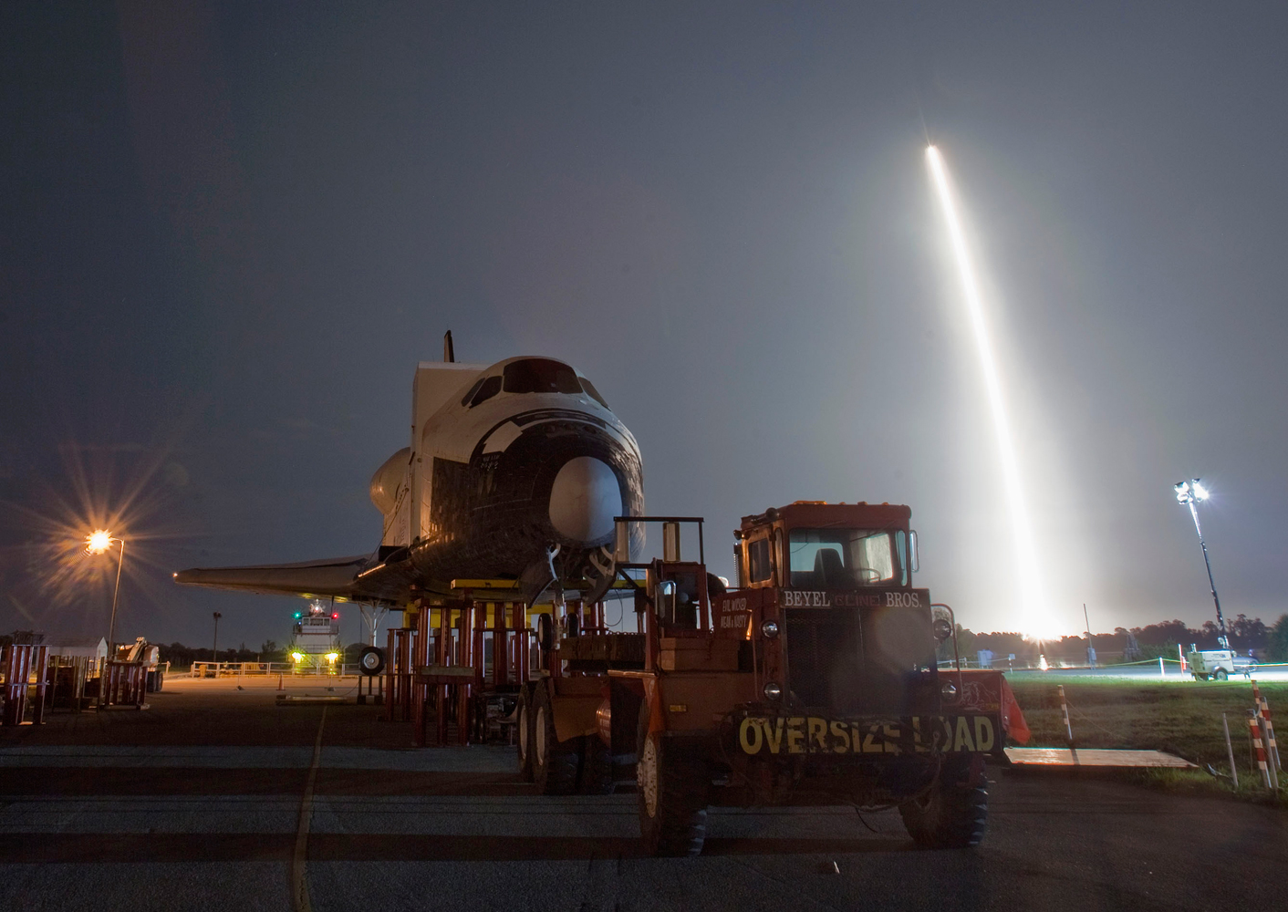 The SpaceX Falcon 9 test rocket lifts off from Space Launch Complex 40 at Cape Canaveral on May 22, 2012.