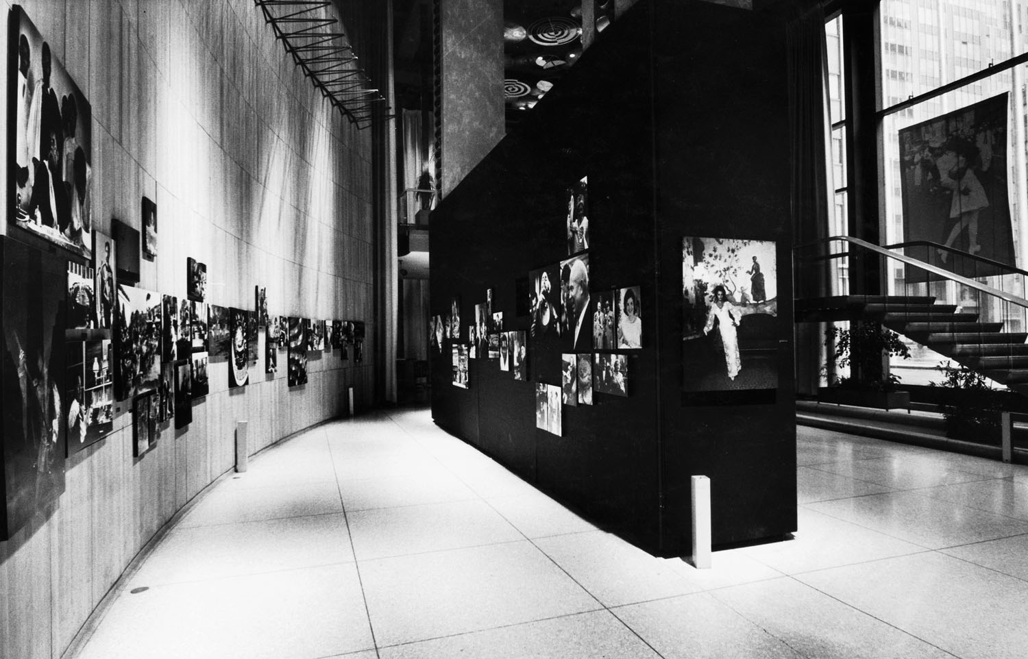 ...or check out an exhibit of Alfred Eisenstaedt's photographs hanging on the walls of the lobby.