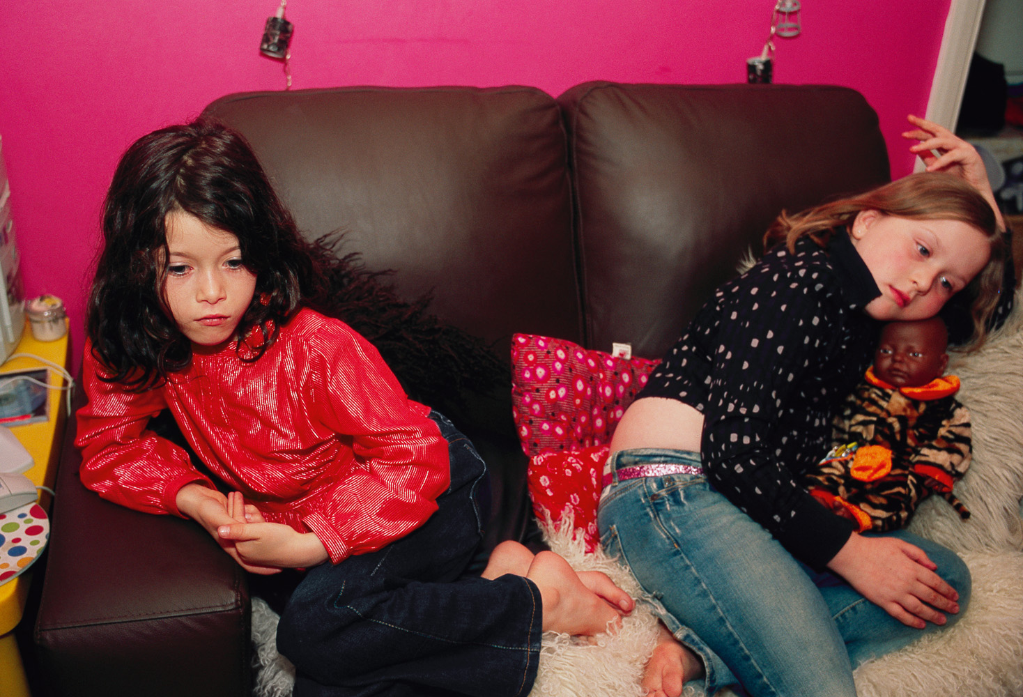The girls on the sofa, London, 2007