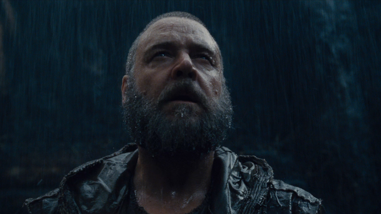 Russell stars as the Bible's Noah, suffering from survivor's guilt.