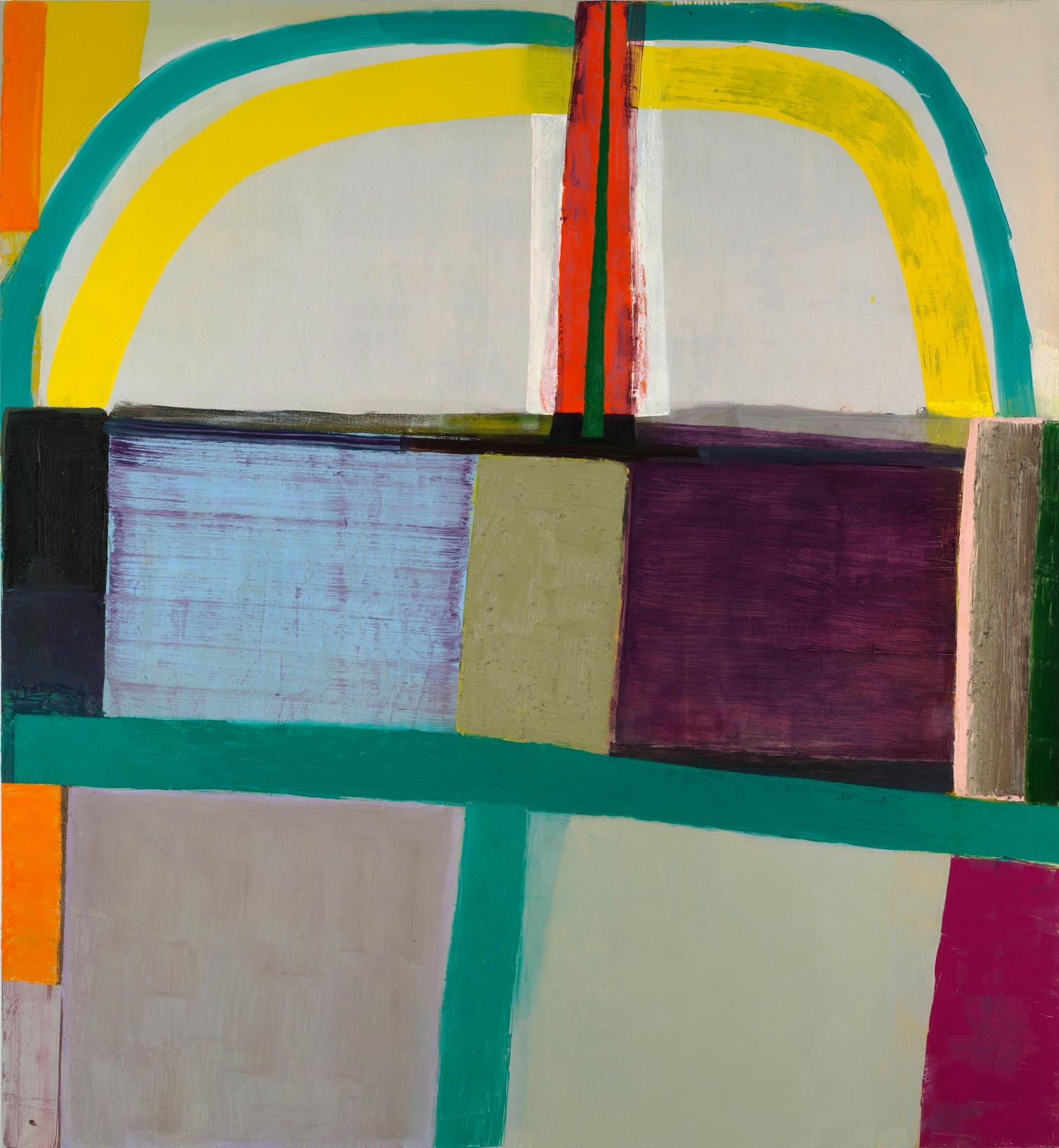 Whitney Biennial 2014 Amy-Sillman Mother 2013-14 Painting