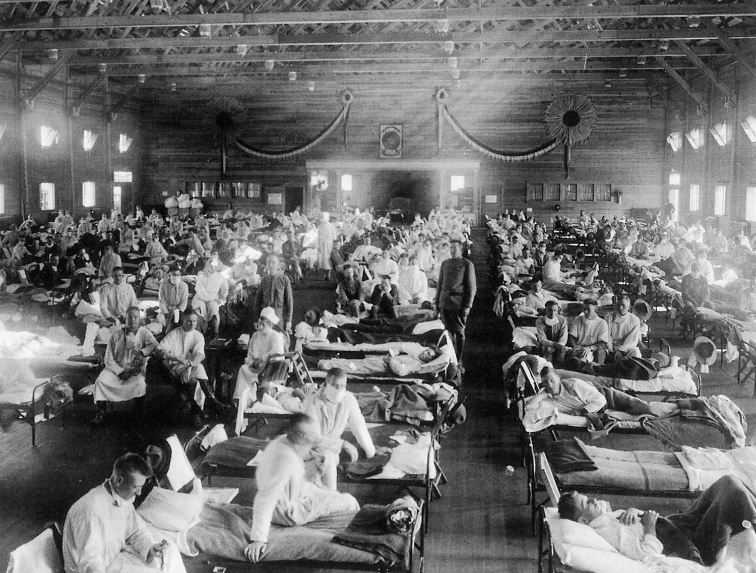 The deadly 1918 flu pandemic