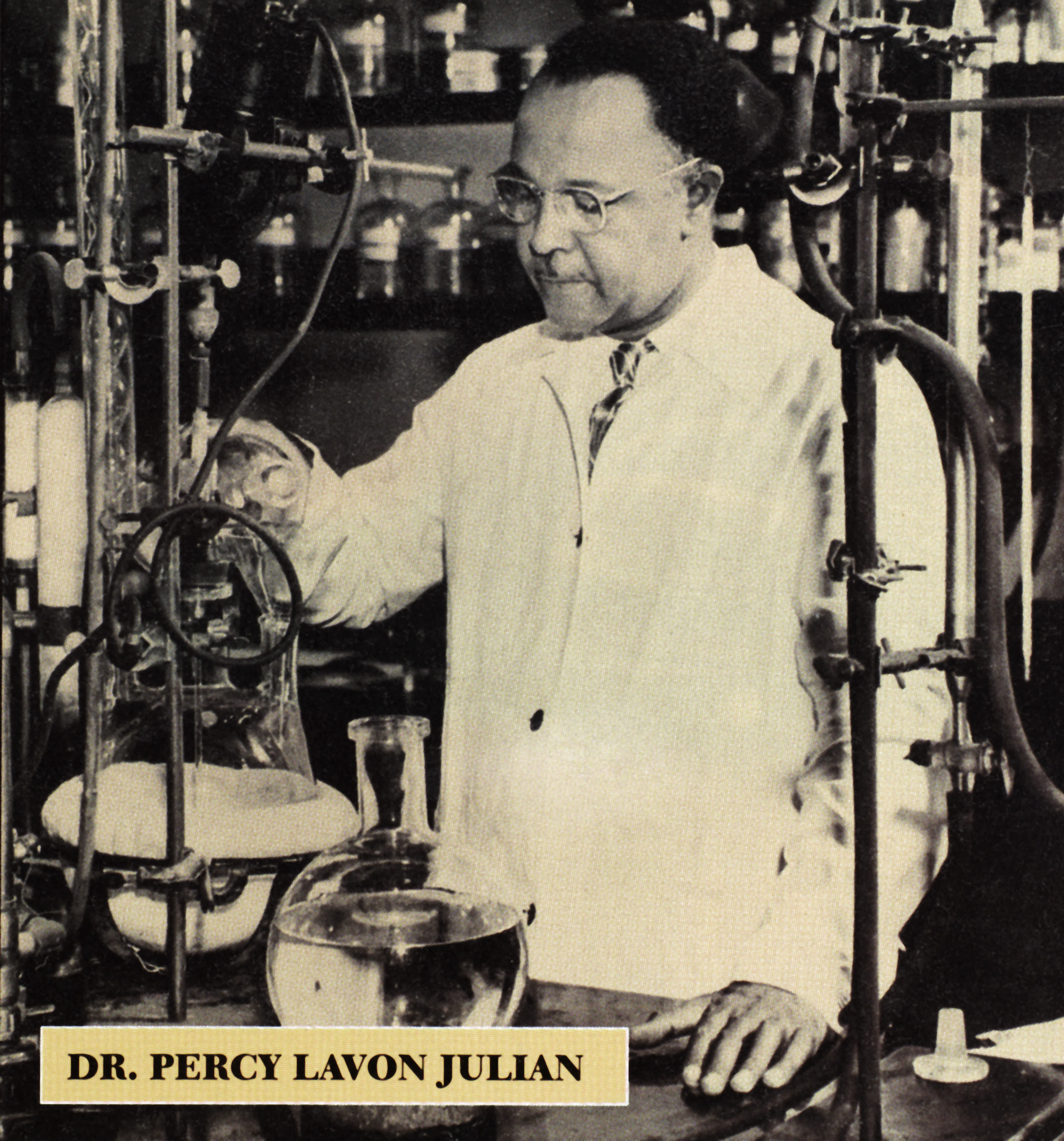 Dr. Percy Lavon Julian (SCIENCE SOURCE&mdash;Getty Images/Photo Researchers RM)