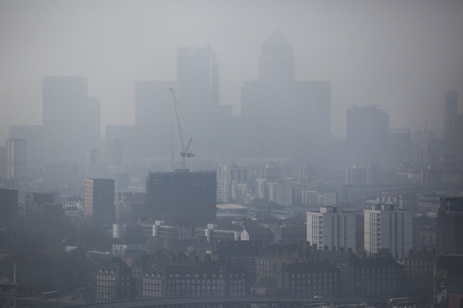 High levels of air pollution in London were caused in part by Sahara sand (Photo by Dan Kitwood/Getty Images)