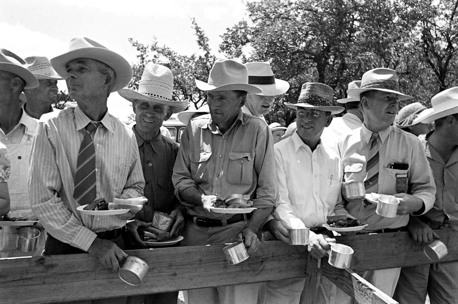 Angora goat auction and sale, Texas, 1942.