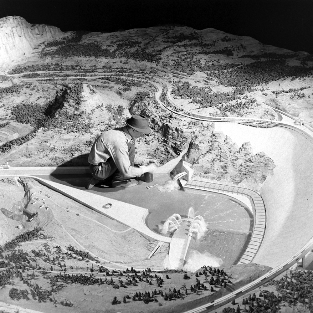 Architectural model created for the 1939 New York World's Fair.