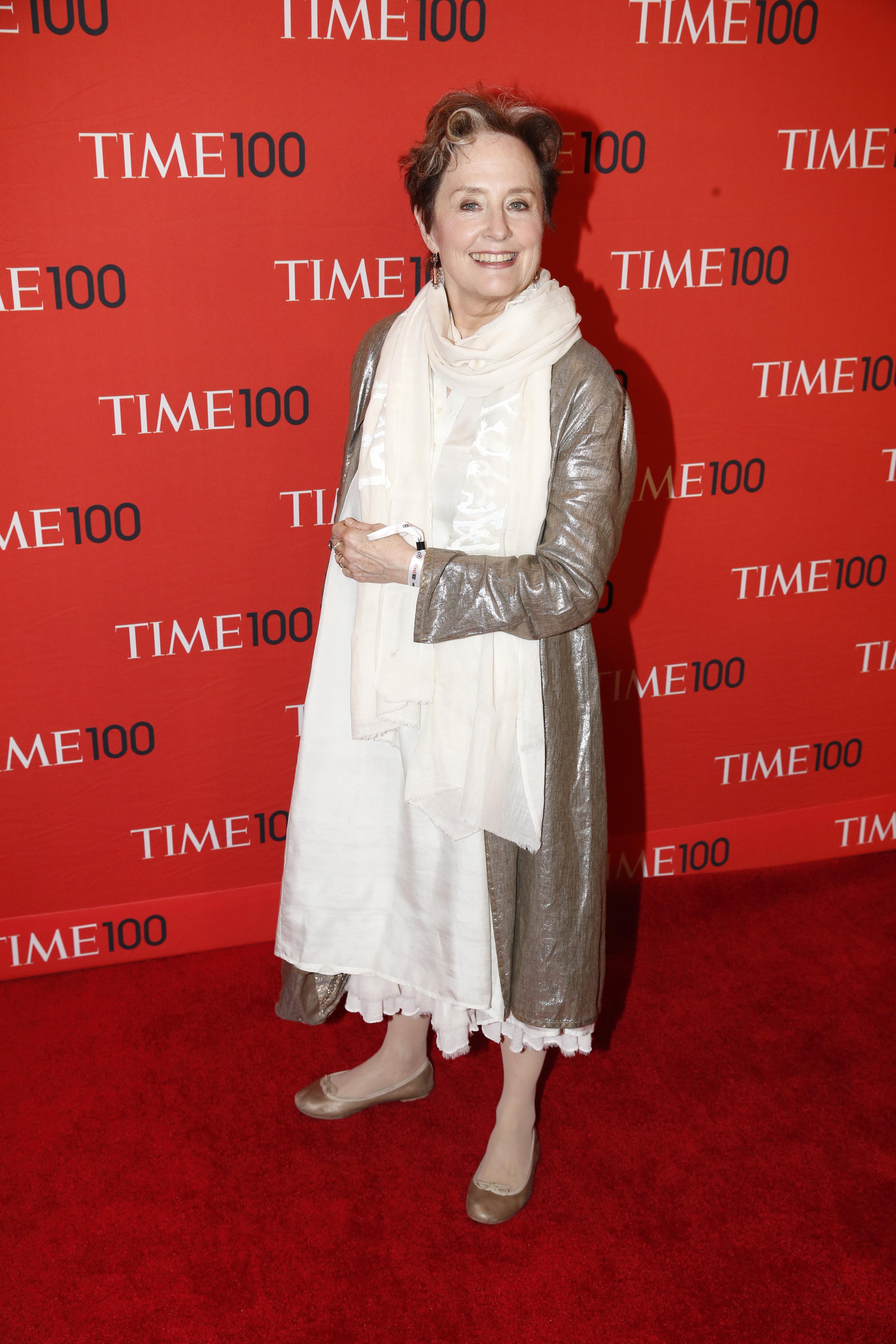 Alice Waters at the Time 100 Gala at Jazz at Lincoln Center in New York on April, 29, 2014. (Jonathan D. Woods for TIME)