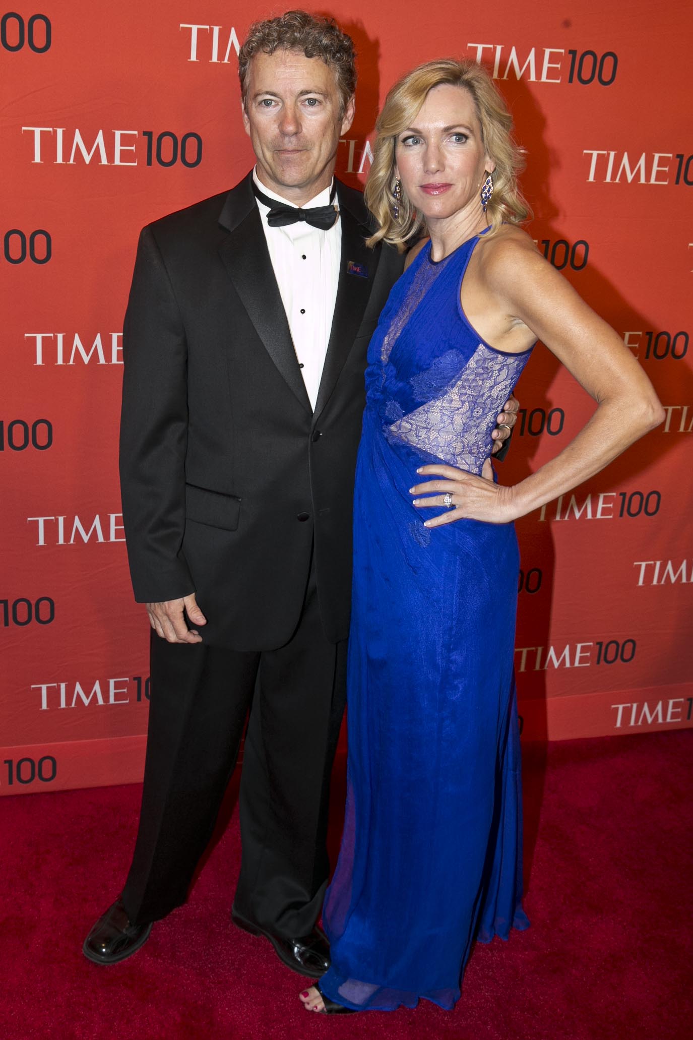 Rand Paul and Kelley Ashby at the Time 100 Gala at Jazz at Lincoln Center in New York City on April, 29, 2014 (Jonathan D. Woods for TIME)