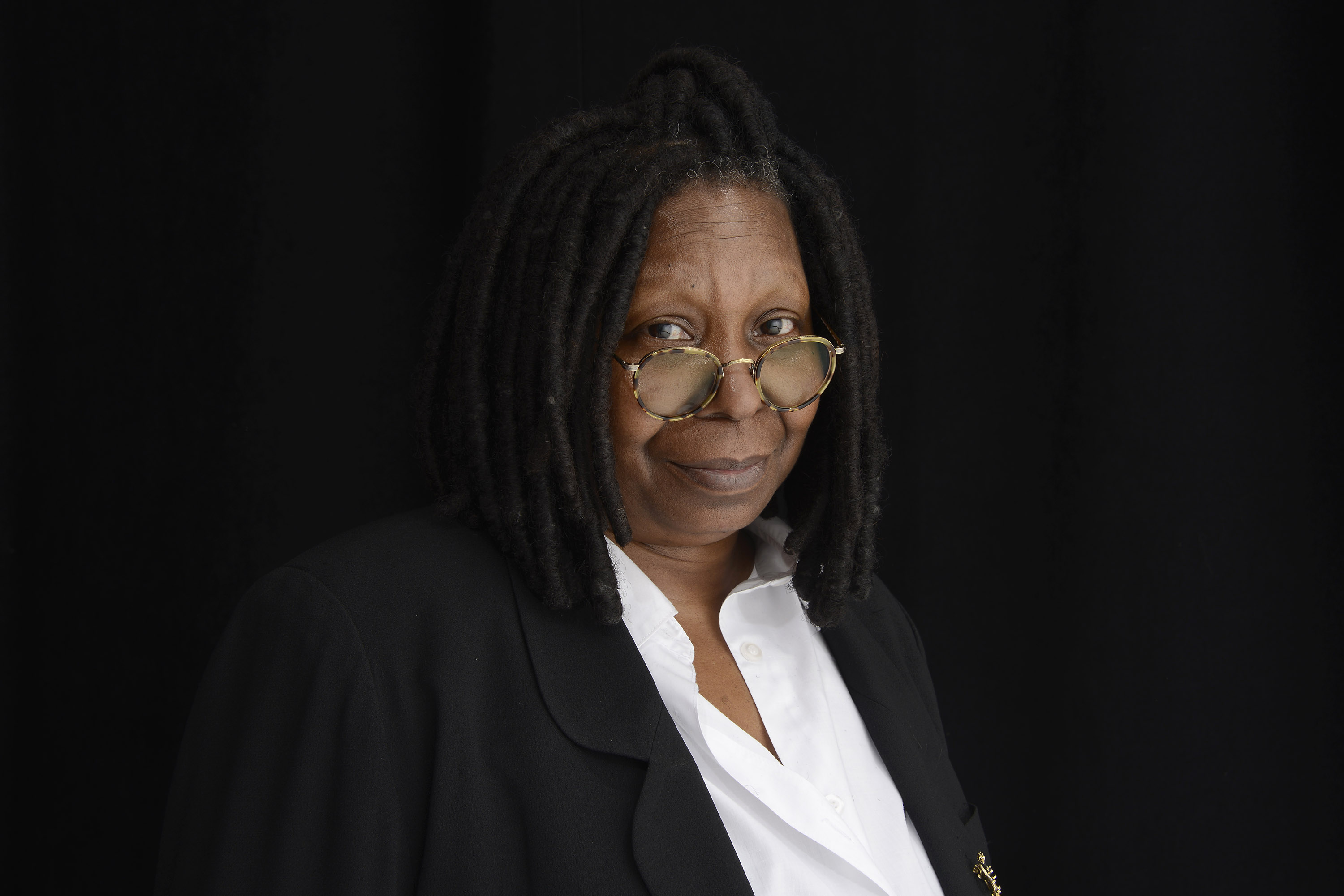 Whoopi Goldberg at the Tribeca Film Festival 2013 portrait studio on April 17, 2013 in New York City. (Larry Busacca—Getty Images)