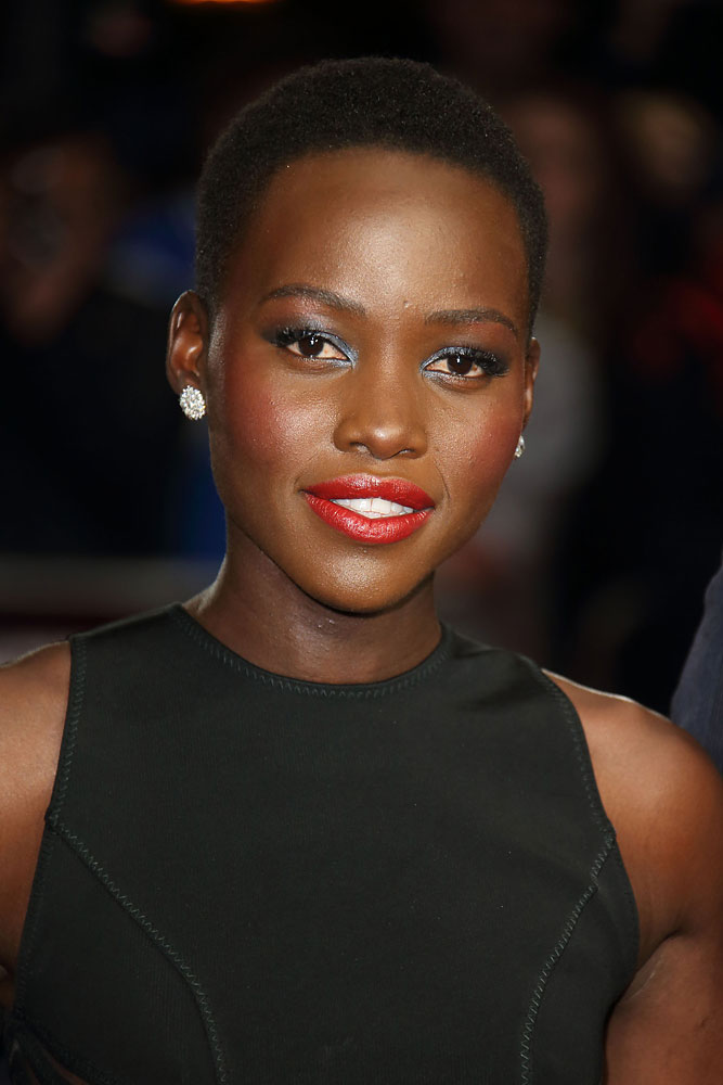 Lupita Nyong'o attends the European Premiere of "Twelve Years A Slave" during the 57th BFI London Film Festival at Odeon Leicester Square on October 18, 2013 in London,