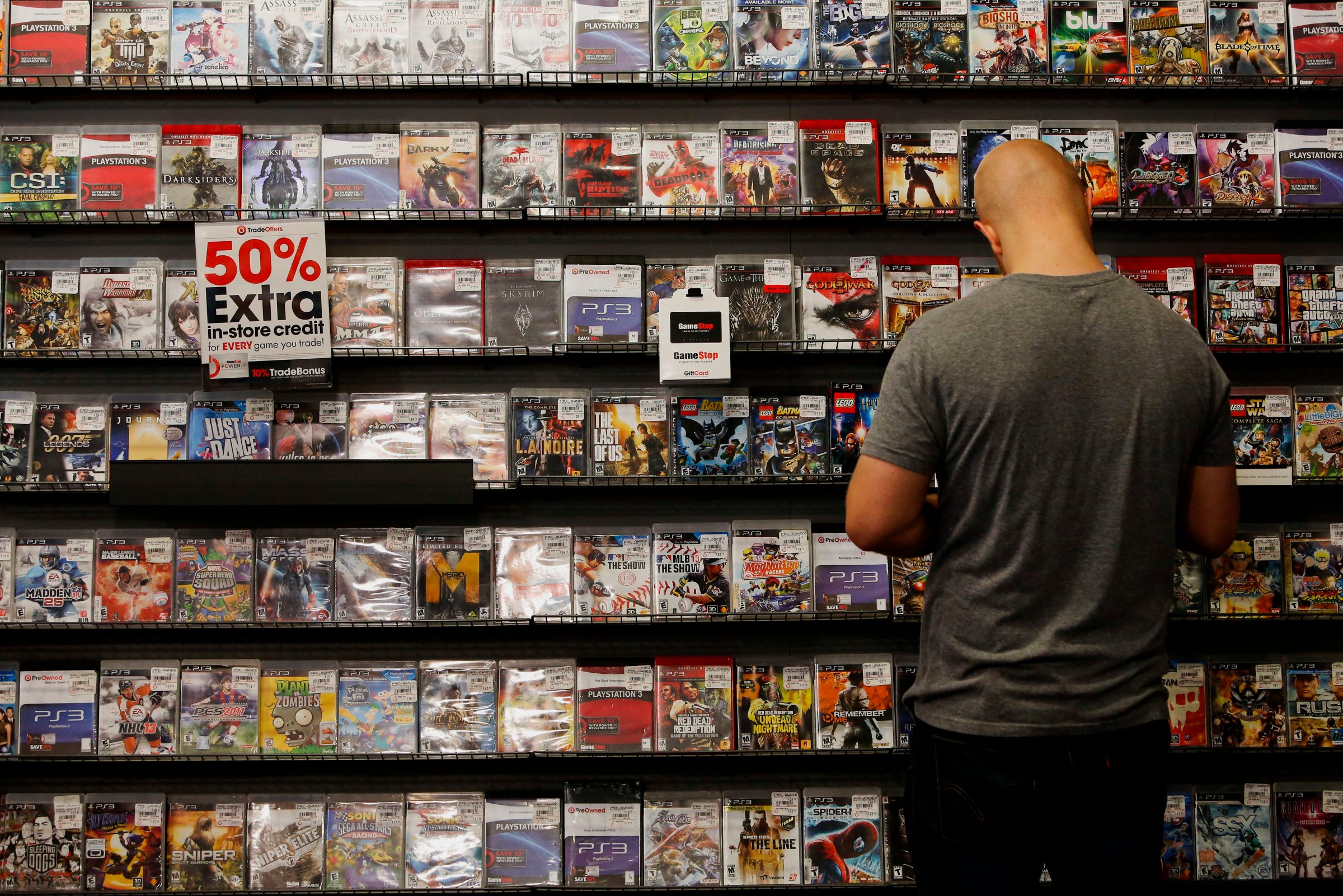 Inside An Electronic Arts Retailer Ahead Of Earnings Figures