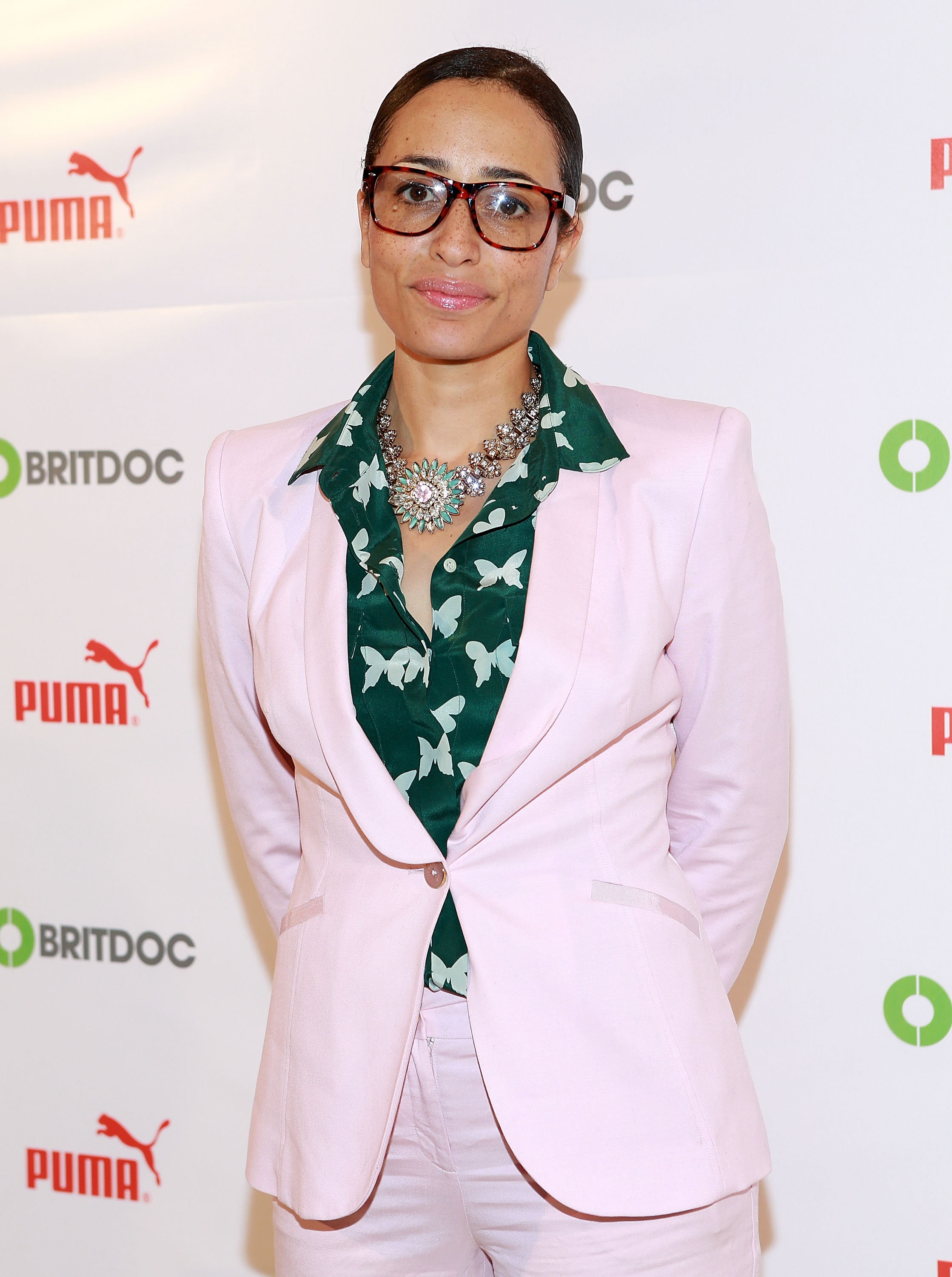 Zadie Smith at Times Center on November 13, 2013 in New York City. (Robin Marchan—Getty Images)