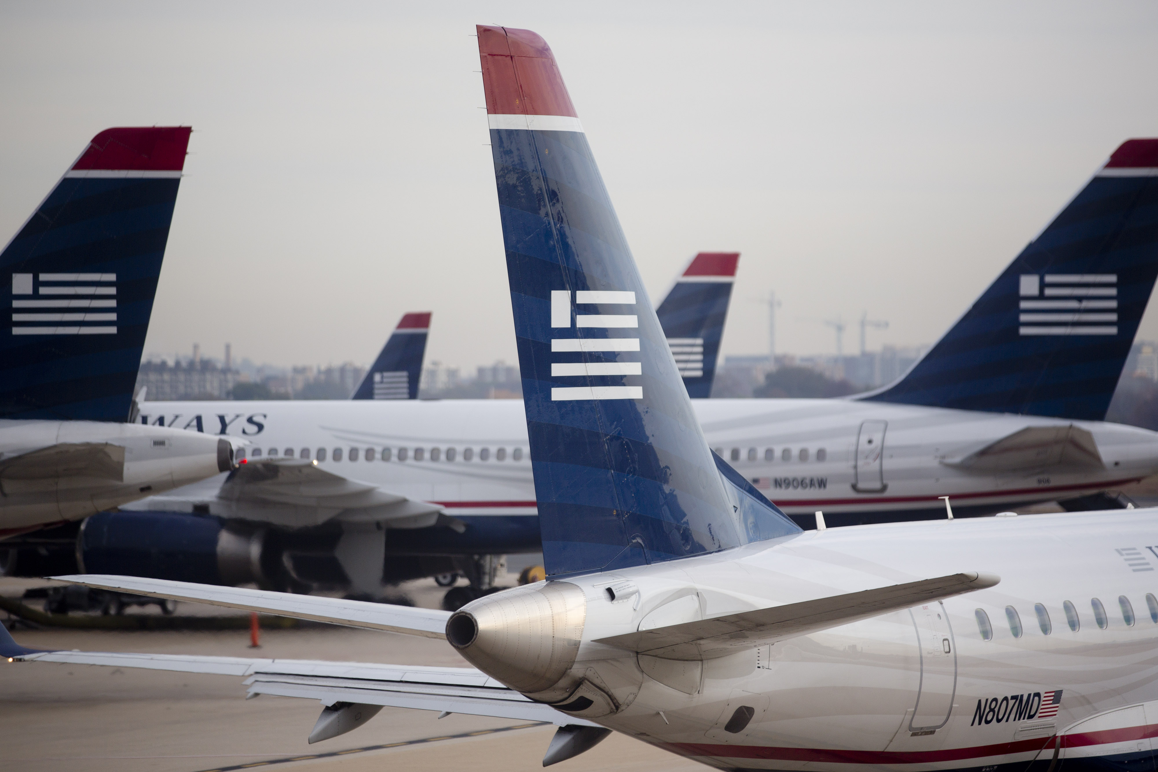 A US Airways Group Inc. Embraer SA ERJ-170-100SU plane (Bloomberg/Getty Images)
