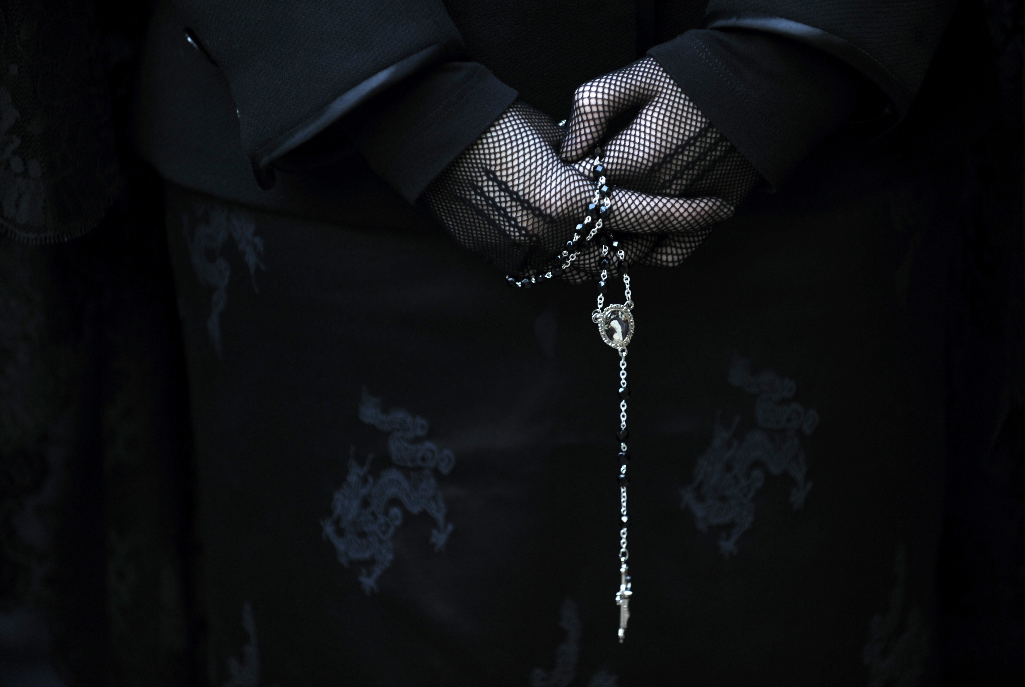 Apr. 15, 2014. A penitent takes part in the procession of the  Silencio y la Santa Cruz  brotherhood during Holy Week in Oviedo, northern Spain. Hundreds of processions take place round-the-clock during Holy Week in Spain, drawing thousands of visitors.
