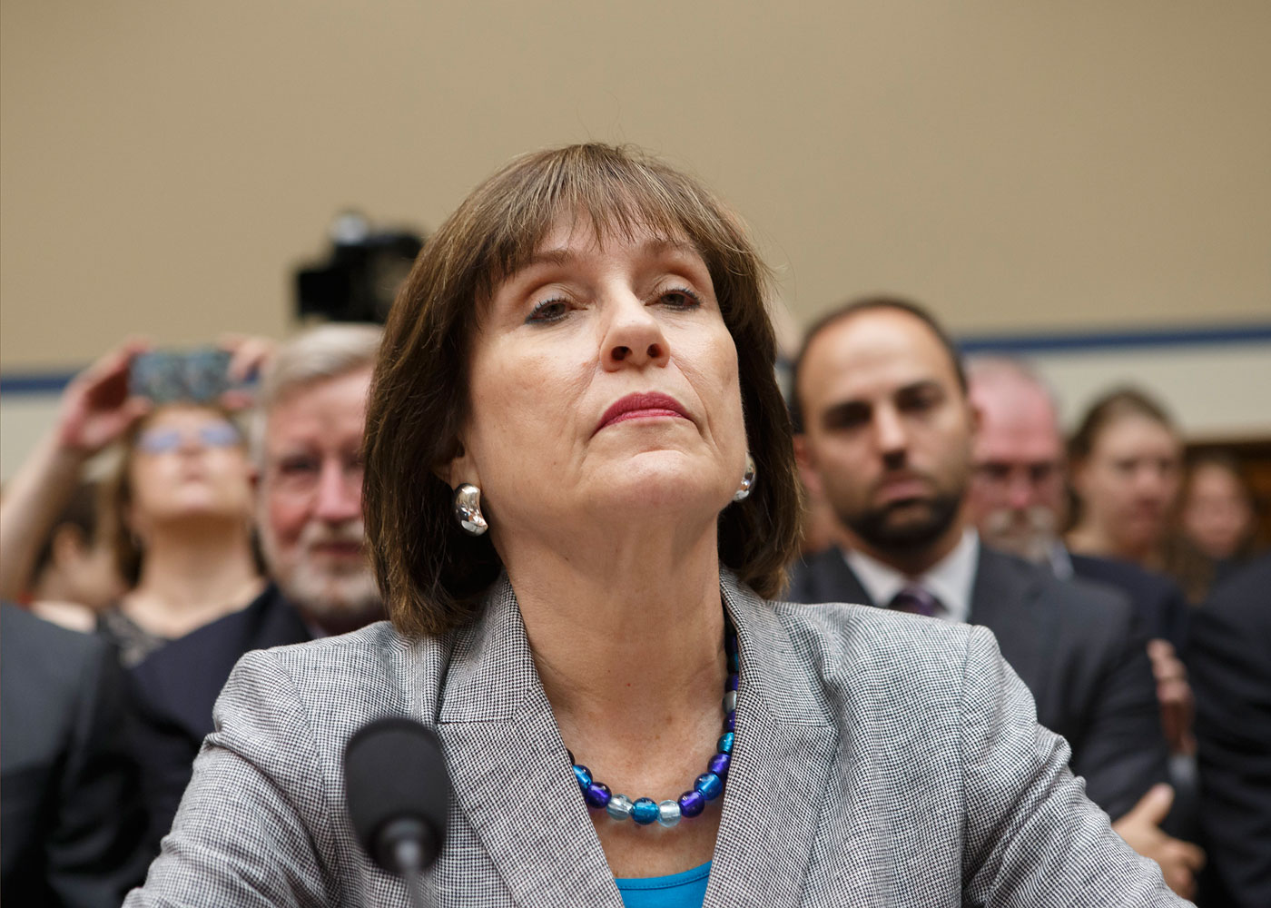 Internal Revenue Service official Lois Lerner during a hearing by the House Oversight Committee on Capitol Hill in Washington, May 22, 2013. (J. Scott Applewhite—AP)