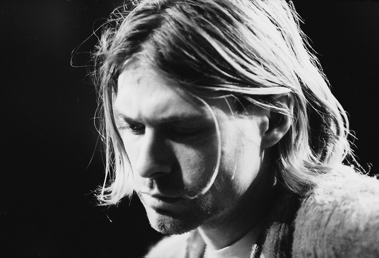 Kurt Cobain during a taping of 'MTV Unplugged,' New York, Nov. 18, 1993. (Frank Micelotta—Getty Images)